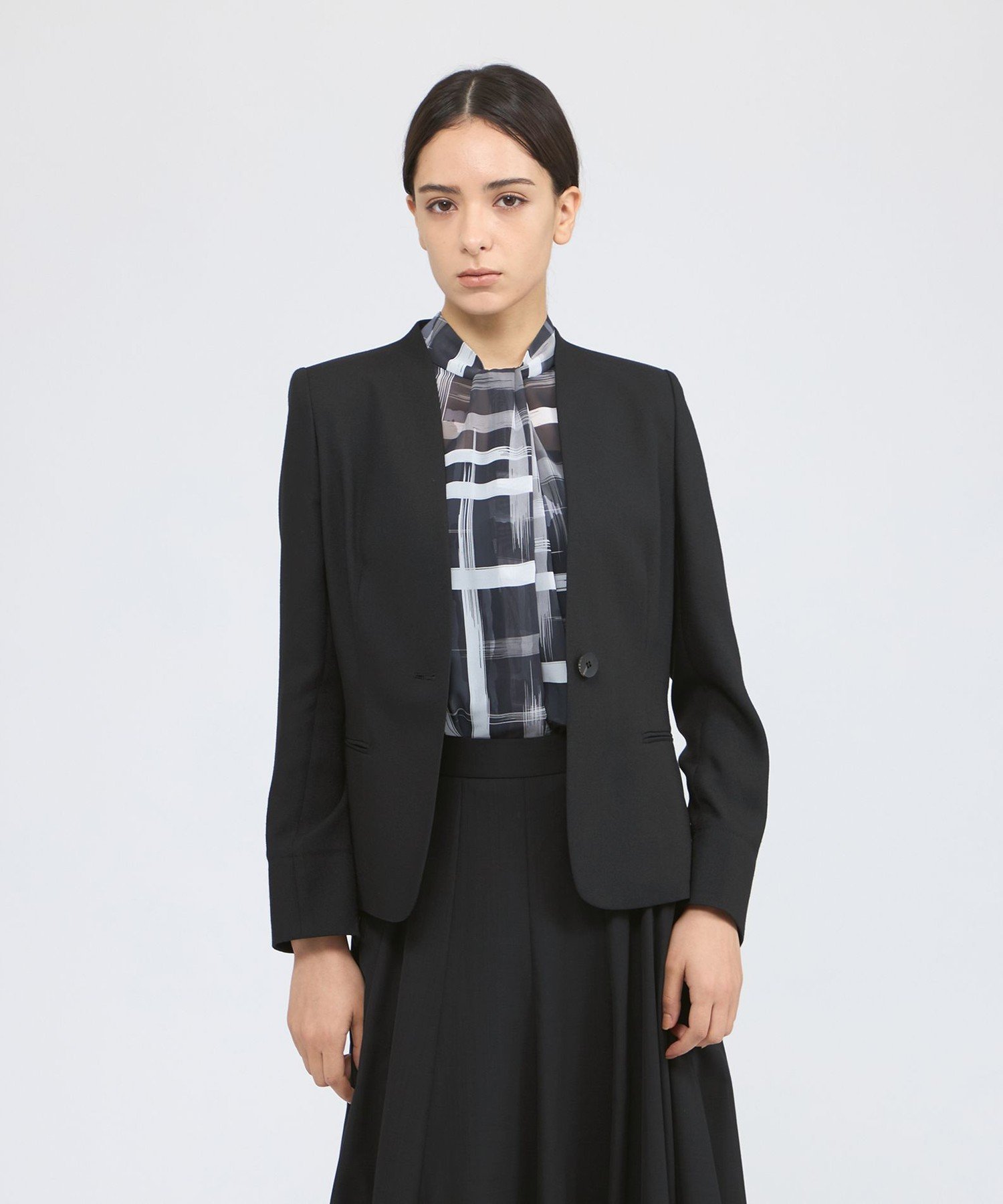 【SALE／40%OFF】EPOCA ナチュラルビエラ ノーカラージャケット エポカ ジャケット・アウター ノーカラージャケット ベージュ【送料無料】