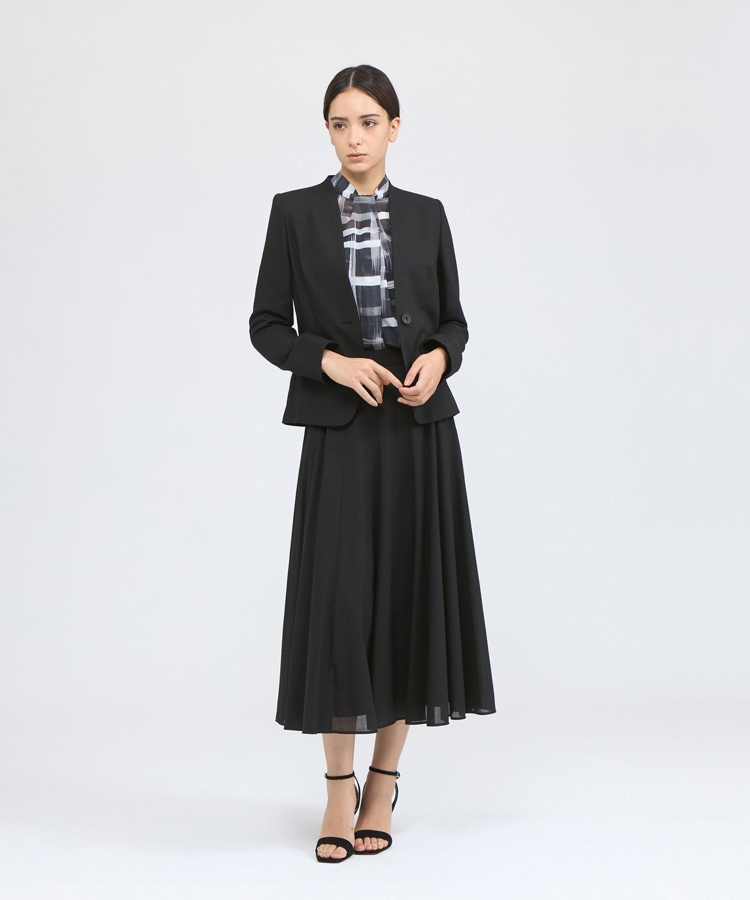 【SALE／40%OFF】EPOCA ナチュラルビエラ ノーカラージャケット エポカ ジャケット・アウター ノーカラージャケット ベージュ【送料無料】