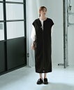 STYLE DELI 【Kana Oyama*BLK001】ジップジレワンピース スタイルデリ ワンピース・ドレス ワンピース ブラック グリーン【送料無料】