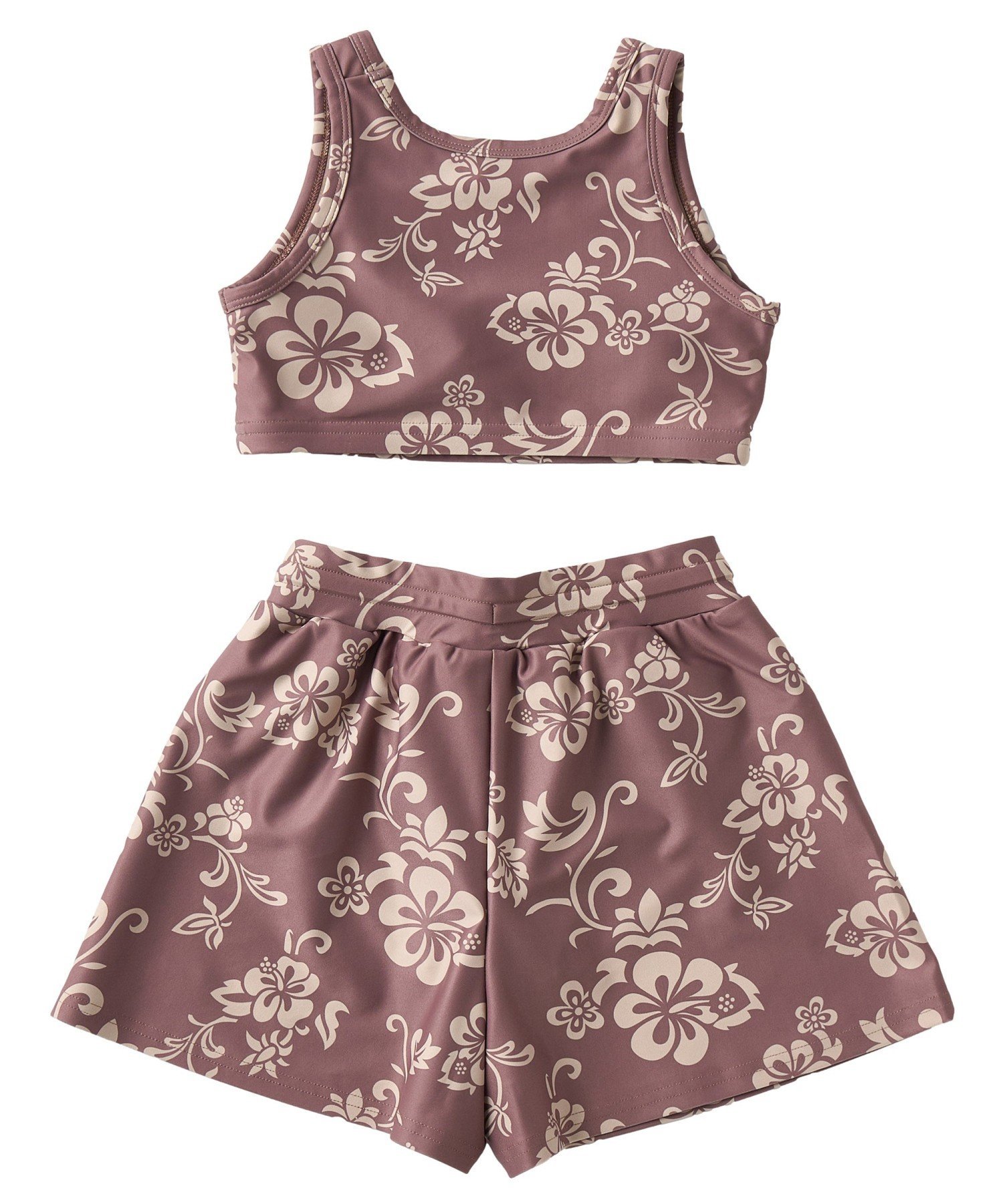 ROXY MINI HIBISCUS COVE 【2026年夏モデル】 ロキシー トップス カットソー・Tシャツ ブラウン ピンク