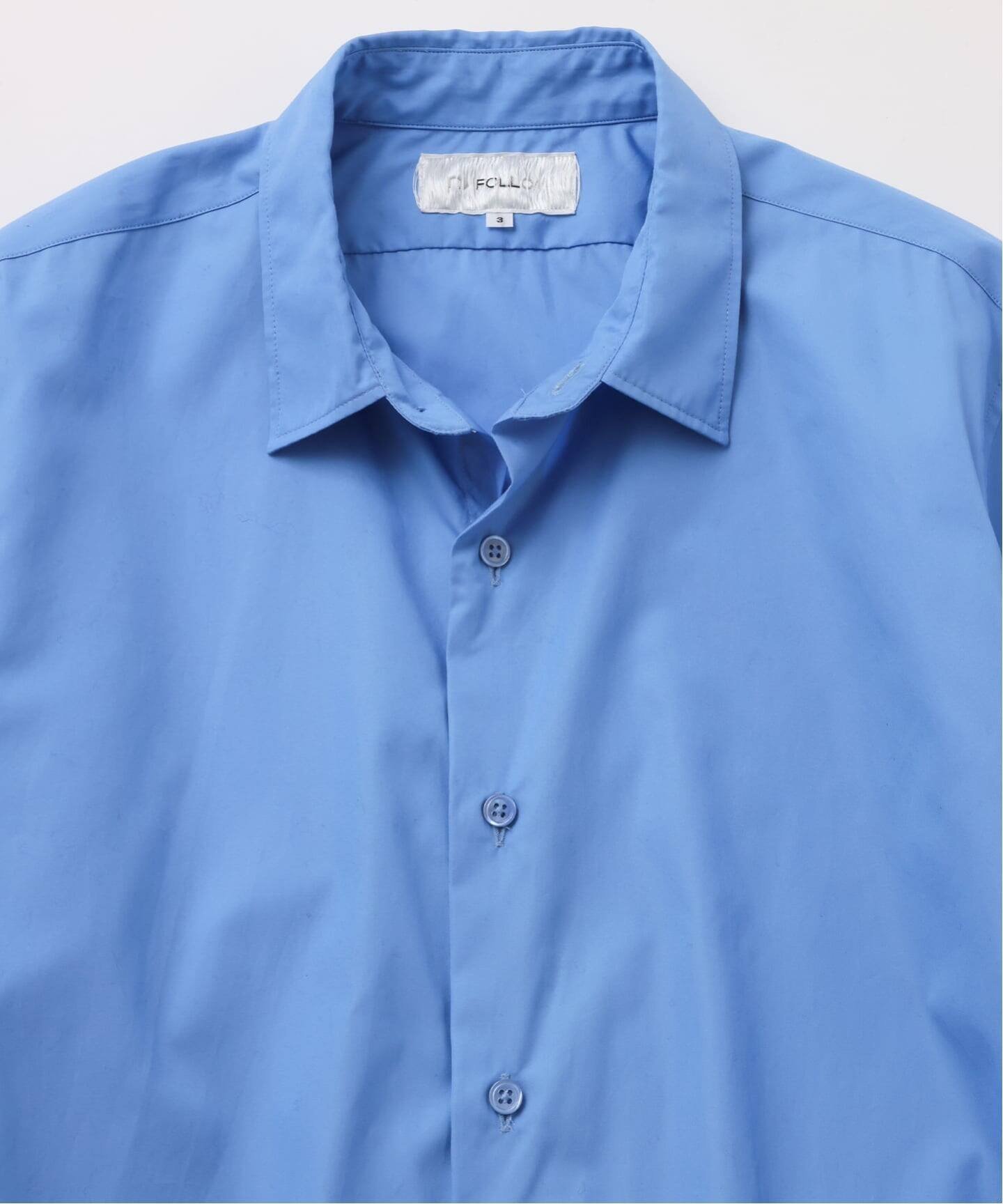 JOURNAL STANDARD 《予約》【FOLL / フォル】washed fine broad dress shirt ジャーナル スタンダード トップス シャツ・ブラウス パープル ブルー