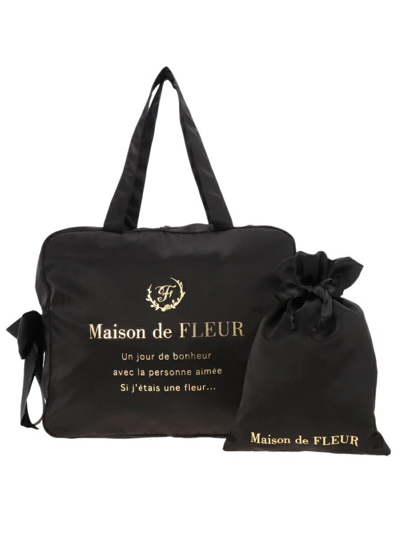 Maison de FLEUR トラベルキャリーオンMバッグ メゾン ド フルール バッグ【送料無料】