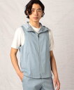 【SALE/50%OFF】COMME CA MEN 【COMME CA MEN】空色セットフード付ベスト コムサメン スーツ・フォーマル スーツベスト ブルー ...