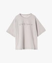 To b. by agnes b. WM40 TS ロゴ ボーイズシルエット Tシャツ アニエスベー トップス カットソー・Tシャツ ホワイト