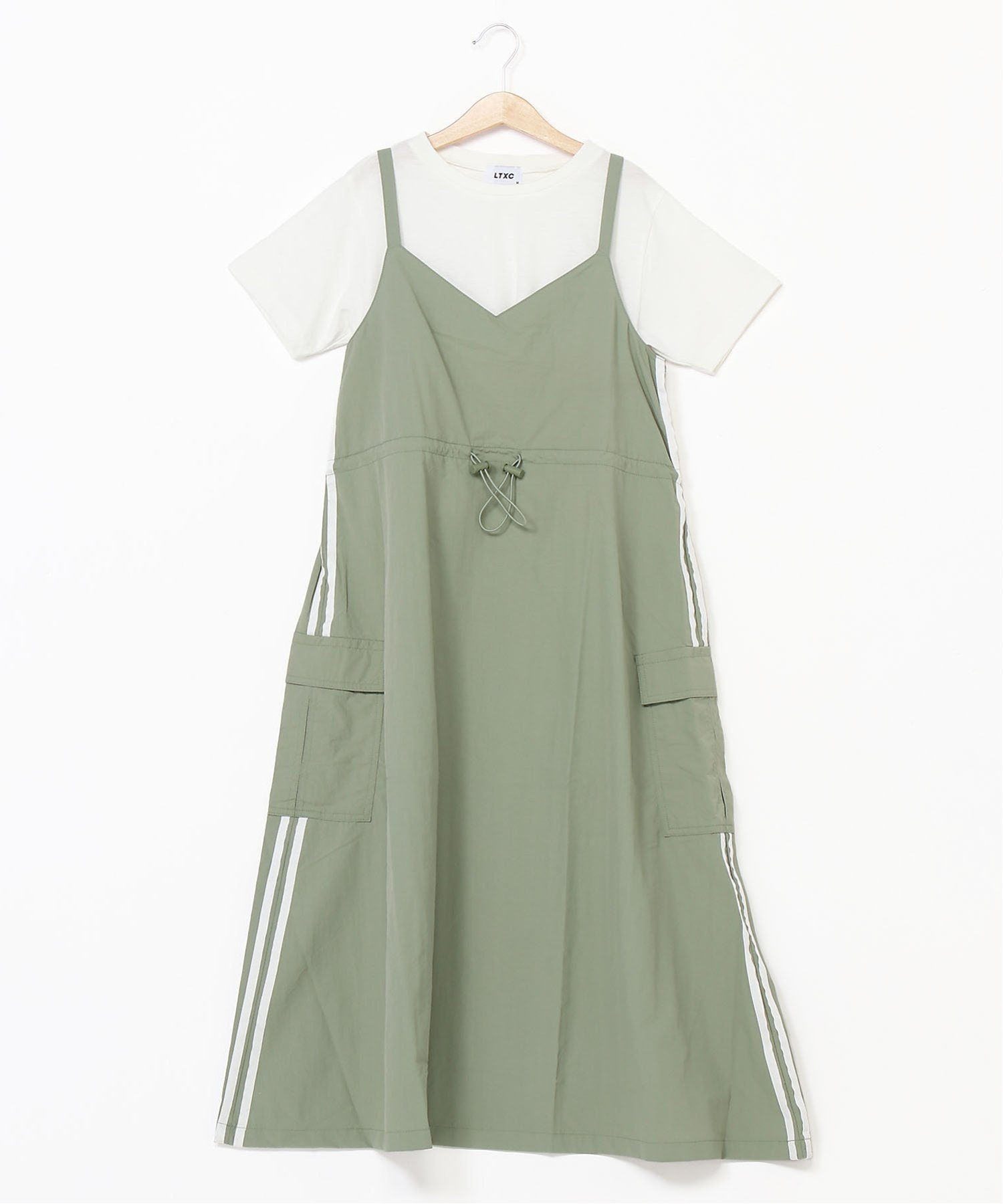 【SALE／40%OFF】チェック柄 / 無地 ジャンパースカート カットソー トップス 無地 シンプル 女の子 ガールズ 子供服 子ども服 ベビー キッズ ジュニア 子供 子ども こども