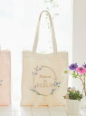 Maison de FLEUR フラワー刺繍スクエアトートバッグ メゾン ド フルール バッグ その他のバッグ ホワイト ピンク【送料無料】