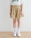 【SALE/40%OFF】URBAN RESEARCH DOORS 『WEB/一部店舗限定サイズ』フロントボタンキュロットパンツ(KIDS) アーバンリサーチド...