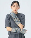 BEAMS HEART WOMEN ミックス アーム ウォーマー ビームス ハート ファッション雑貨 手袋 ホワイト ネイビー グリーン