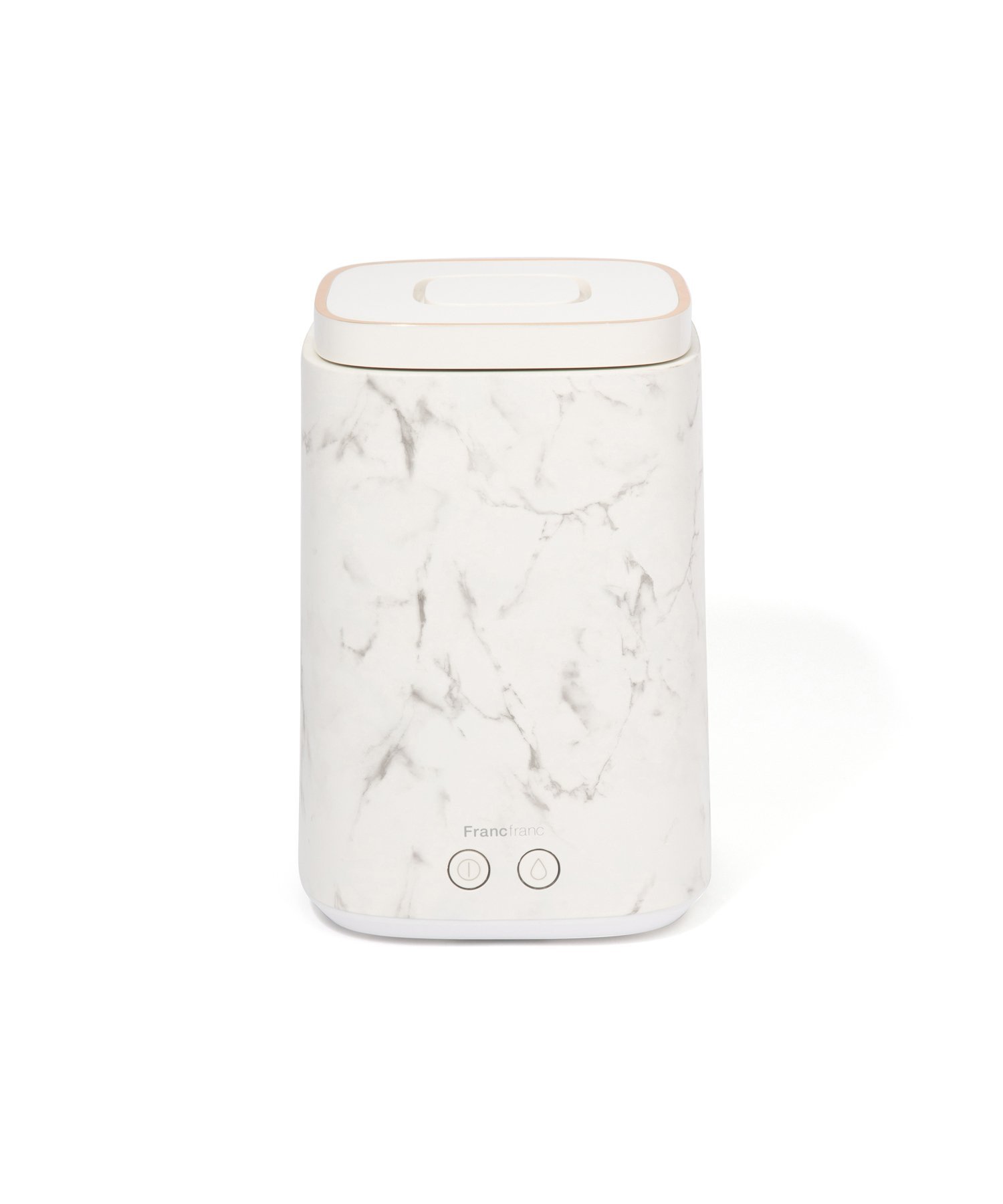 【SALE／50%OFF】Francfranc クラルテ 上部給水スチーム式加湿器 2.4L フランフラン インテリア・生活雑貨 扇風機・空気清浄機・加湿器 ホワイト【送料無料】