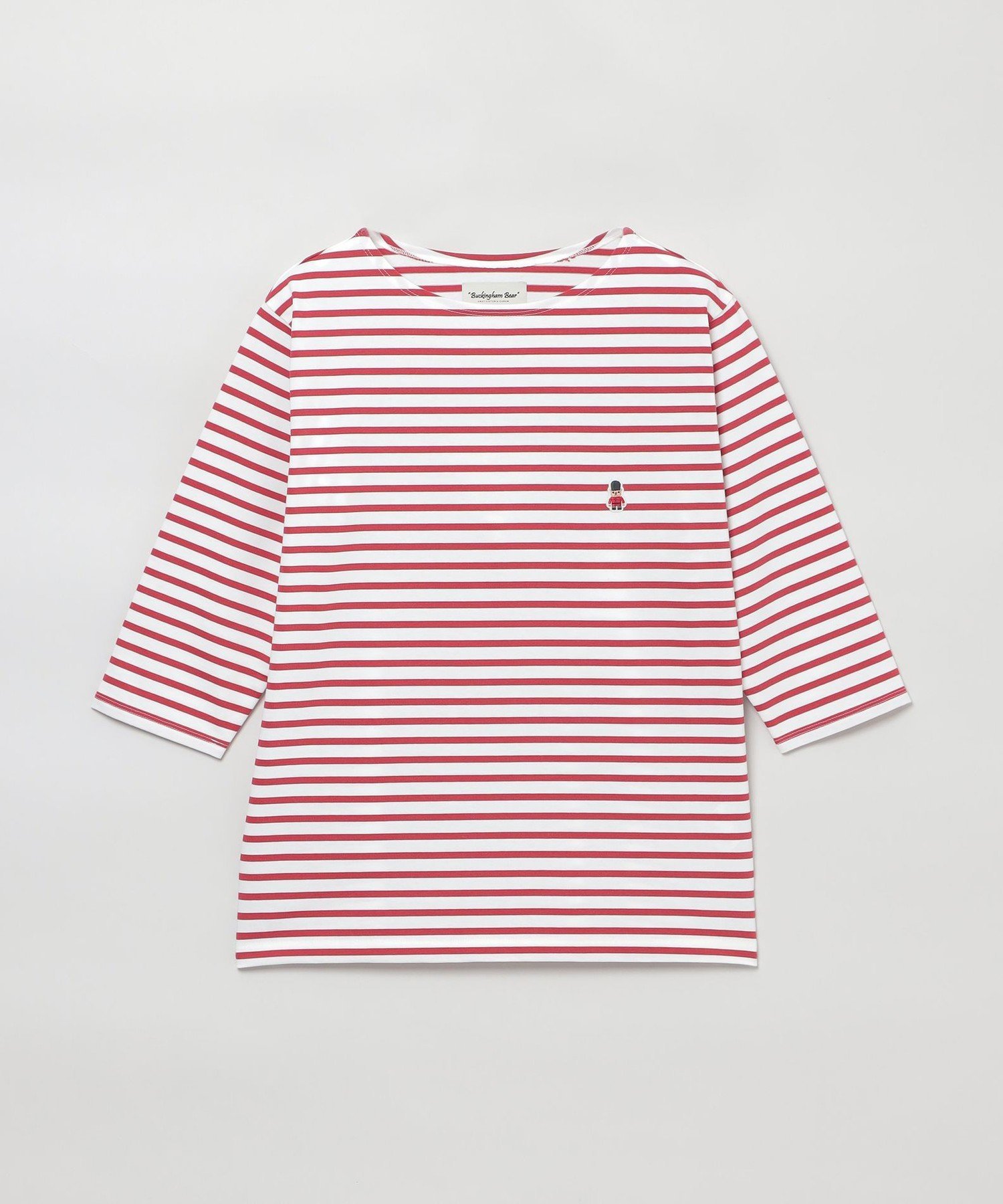 【SALE／25%OFF】MACKINTOSH PHILOSOPHY バッキンガムベア バスクボーダーTシャツ マッキントッシュ フィロソフィー トップス カットソー・Tシャツ レッド ブラック ブルー ベージュ【送料無料】のサムネイル