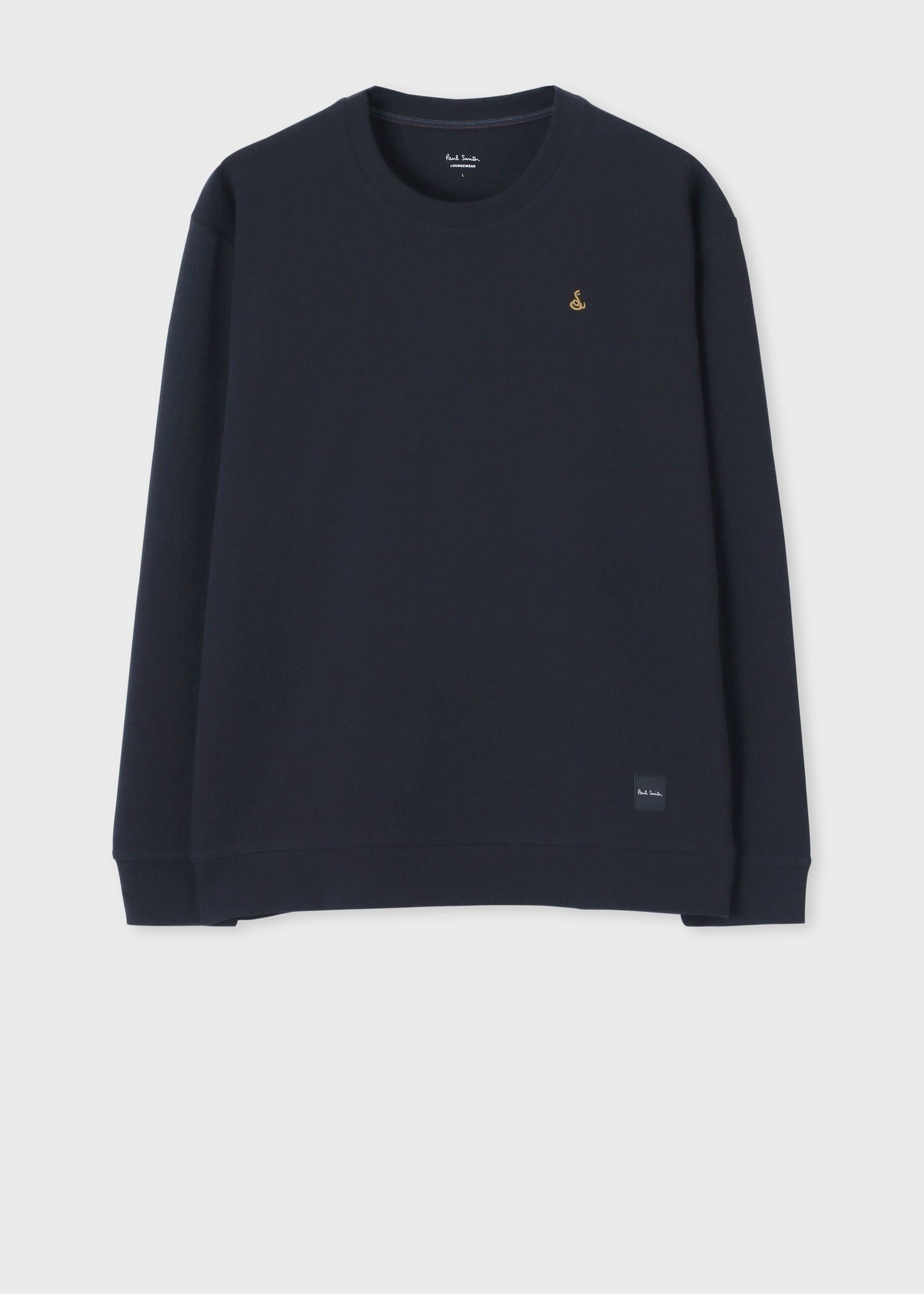 Paul Smith "Year of Snake" ロングスリーブTシャツ ポール・スミス インナー・ルームウェア その他のインナー・ルームウェア ネイビー ブラック【送料無料】