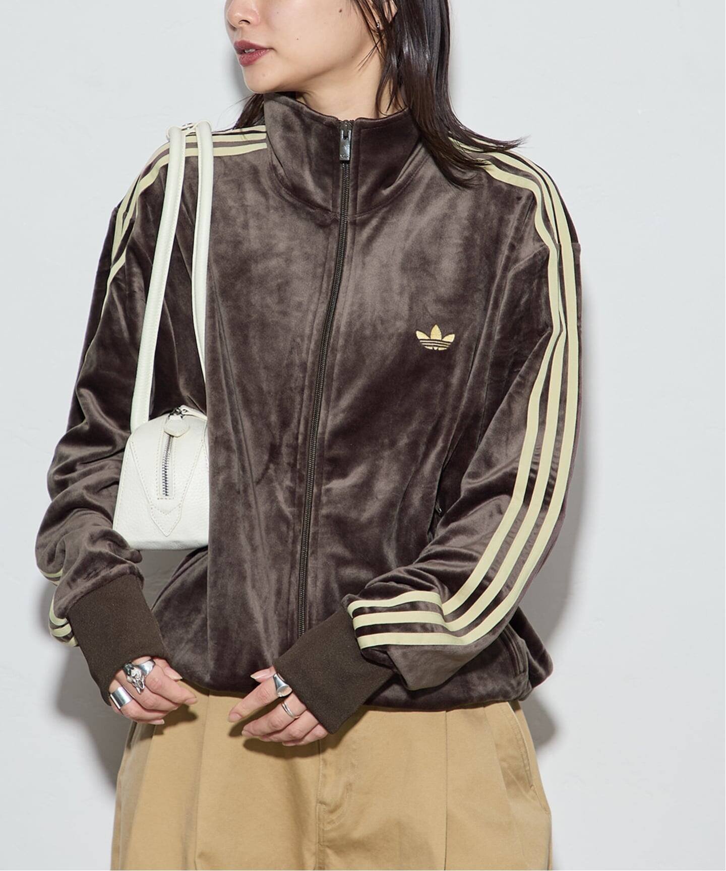 JOURNAL STANDARD 【adidas originals/アディダス オリジナルス】FB TT VELOUR ジャーナル スタンダード ジャケット・アウター ブルゾン・ジャンパー ブラウン【送料無料】のサムネイル