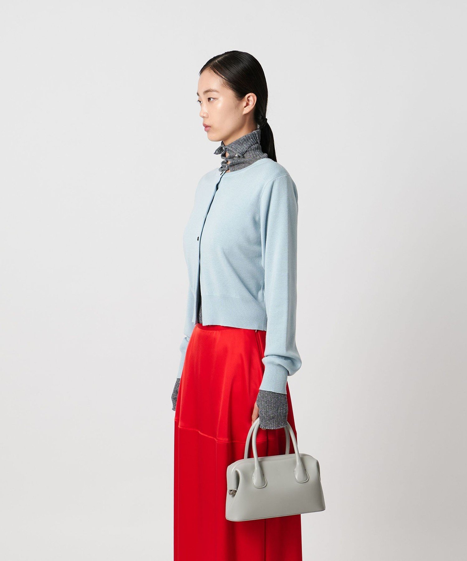 OSOI ＜OSOI＞BOAT BROT バッグ GRAY ユナイテッドアローズ バッグ ハンドバッグ グレー【送料無料】