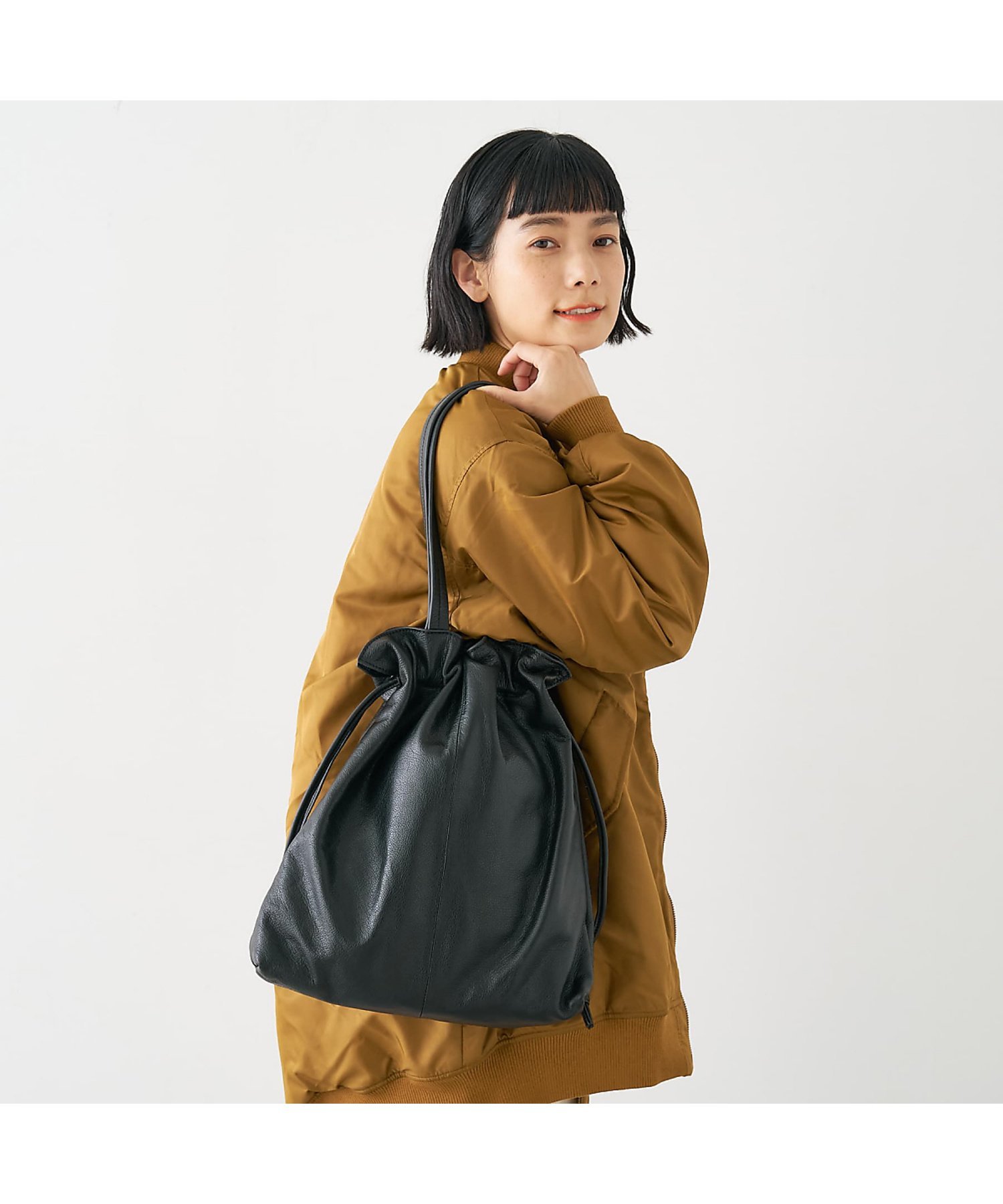 collex キンチャクショルダーバッグ【予約】 コレックス バッグ トートバッグ シルバー ブラック【送料無料】