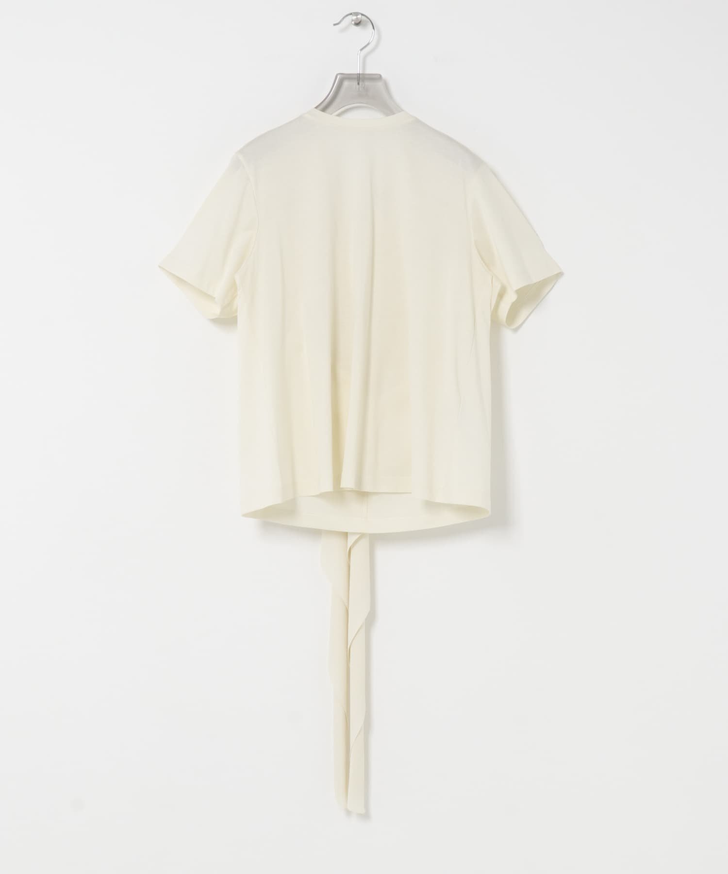 URBAN RESEARCH RECTO OPEN BACK SCARF TOP アーバンリサーチ トップス カットソー・Tシャツ グレー ベージュ