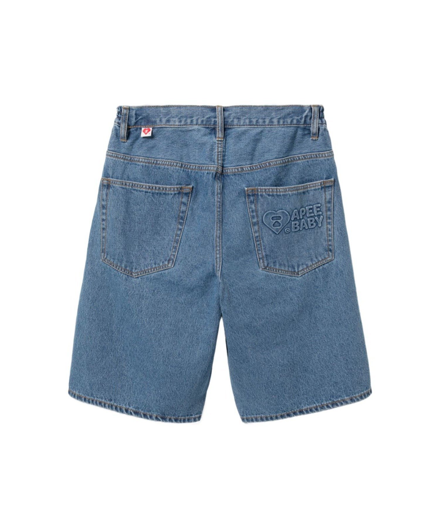 DENIM SHORTS ア ベイシング エイプ パンツ ジーンズ・デニムパンツ ネイビー