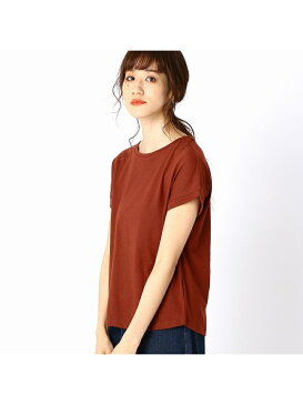 COMME CA ISM 【シンプル/ベーシック】Tシャツ コムサイズム カットソー Tシャツ ブラウン ホワイト ネイビー ベージュ カーキ ブルー