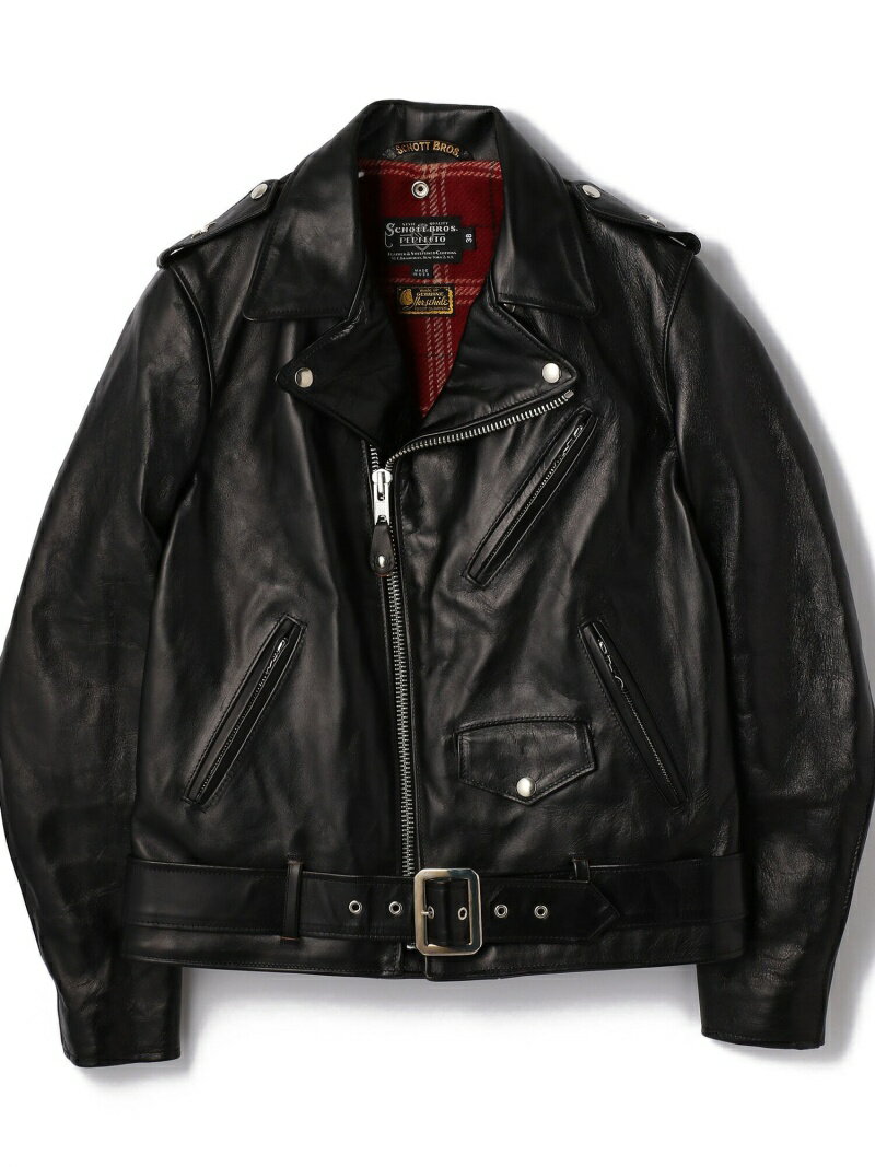 Schott 【直営店舗限定】Schott/ショット/SPECIAL HORSEHIDE ONESTAR/スペシャル ホースハイド ワンスター ショット トップス シャツ・ブラウス ブラック ブラウン【送料無料】のサムネイル