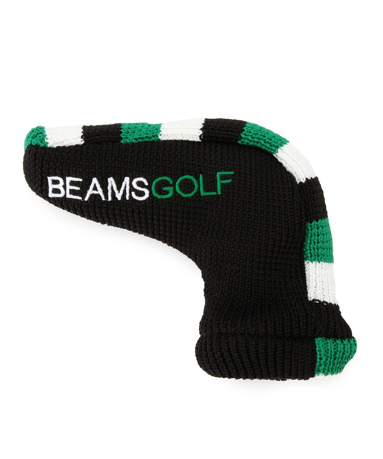 BEAMS GOLF（ビームス ゴルフ）BEAMS GOLF / ニットヘッドカバー(パター)キャディバックで目立つ事間違いなしBEAMSGOLFオリジナルのニット素材のパター用ヘッドカバーです。BEAMSGOLFカラーをボーダー使いしたヘ...