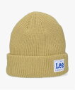 Lee Lee WATCH CAP ACRYLIC オーバーライド 帽子 ニット帽・ビーニー ベージュ オレンジ ブラック ピンク ホワイト グリーン イエロー ネイビー レッド グレー(4)