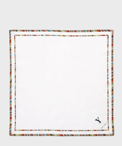 Paul Smith 【公式】ウィメンズ イニシャル エンブロイダリー ハンカチ ポール・スミス ファッション雑貨 ハンカチ・ハンドタオル ホワイト Paul Smith 【公式】ウィメンズ イニシャル エンブロイダリー ハンカチ ポール・スミス ファッション雑貨 ハンカチ・ハンドタオル ホワイト