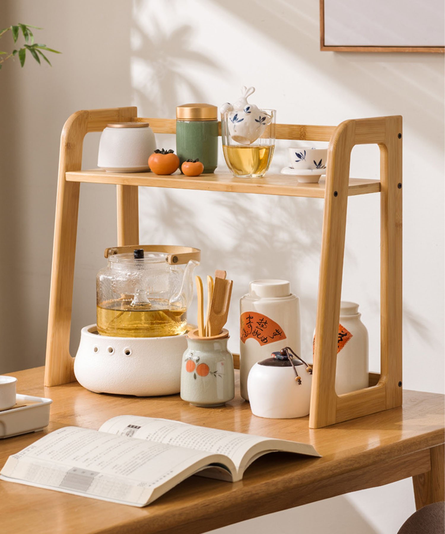 aimoha home aimoha home/卓上オープンラック アイモハ インテリア・生活雑貨 収納用品・棚・ラック ブ..