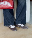 FREAK'S STORE ベロア スクエア パンプス【限定展開】 25AW フリークスストア シューズ・靴 パンプス グレー ブラック ピンク【送料無料】