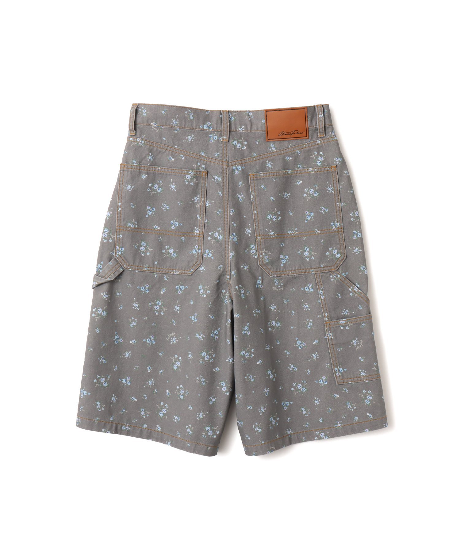 atmos pink atmos pink Floral Work Half Pants BLACK アトモス パンツ その他のパンツ ブラック