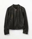 【SALE/40%OFF】TOMORROWLAND collection ラムレザー ジップアップブルゾン トゥモローランド ジャケット・アウター テーラードジャケット・ブレザー ブラウン カーキグリーン ブラック ネイビー ベージュ ピンク【送料無料】