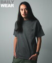 AVIREX sDAILY/fC[tSHORTSLEEVE FADE WASH POCKET T-SHIRT /  tFChEHbV |Pbg ABbNX gbvX Jbg\[ETVc O[ sN IW O[ u[ CG[yz