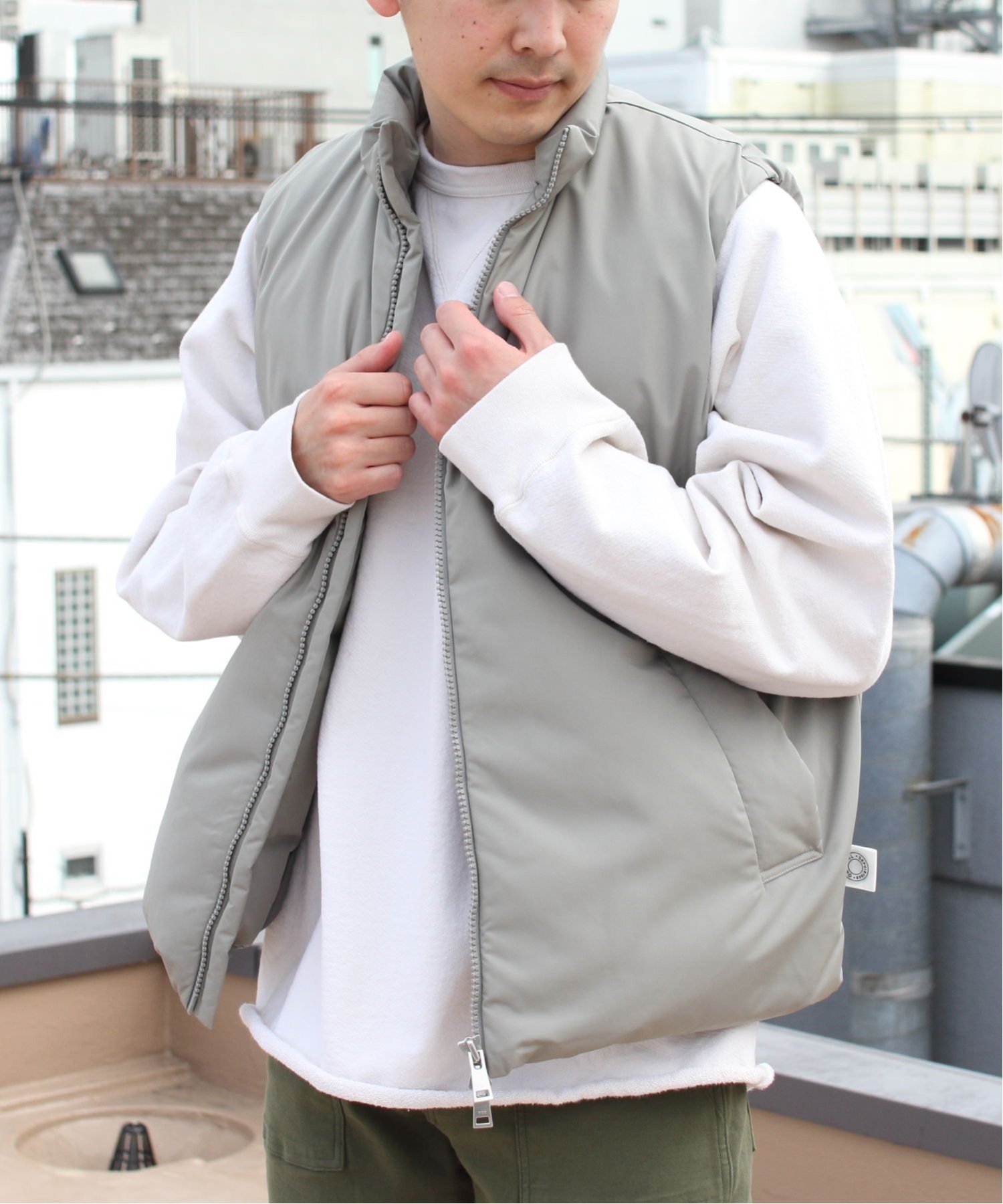 楽天Rakuten Fashion【SALE／20％OFF】ORCIVAL DOWN STANDCOLLAR VEST A0412 ステップス ジャケット・アウター ダウンジャケット・ダウンベスト グレー ネイビー【送料無料】