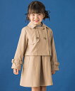 【SALE/50%OFF】BeBe Petits Pois Vert チノジャンパースカート+ジャケットセット(95~150cm) ベベ オンライン ストア ス...