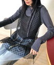 【SALE/20%OFF】aimoha - select - aimoha -select-/ドットチュールティアードキャミ アイモハ トップス キャミソール ブラック ホワイト