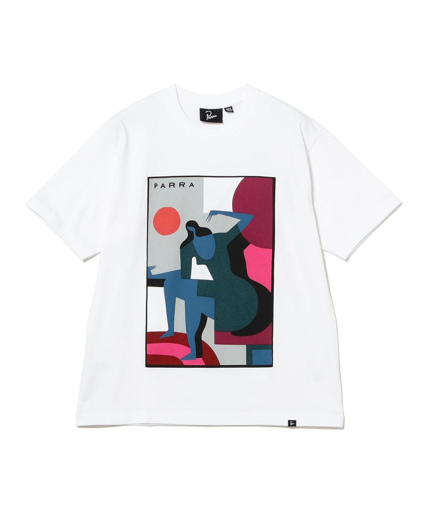 BEAMS T by Parra / Ball to the face t-shirt ビームスT トップス カットソー・Tシャツ ホワイト【送料無料】