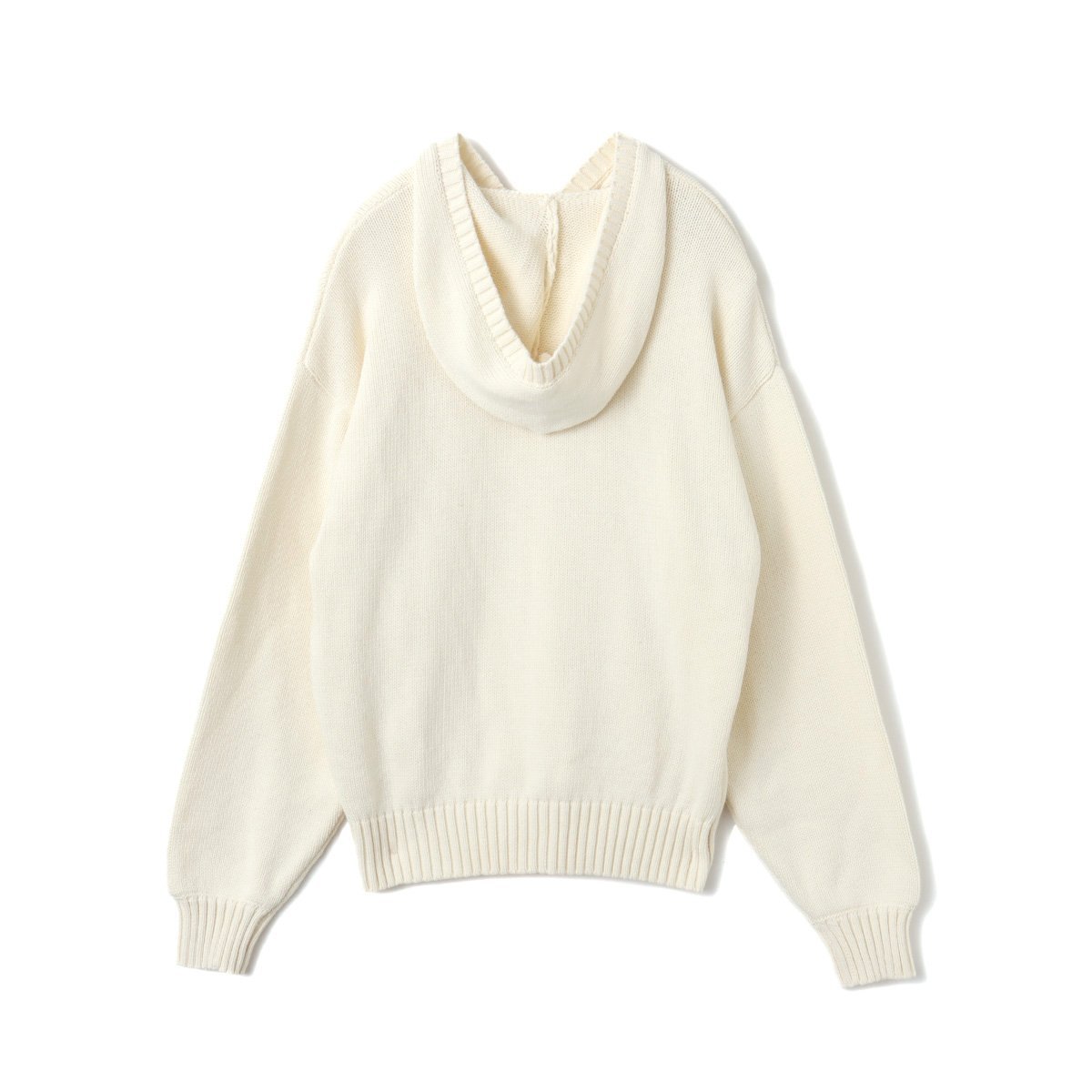 atmos pink atmos pink Big Logo Knit Hoodie WHITE アトモス トップス ニット ホワイト