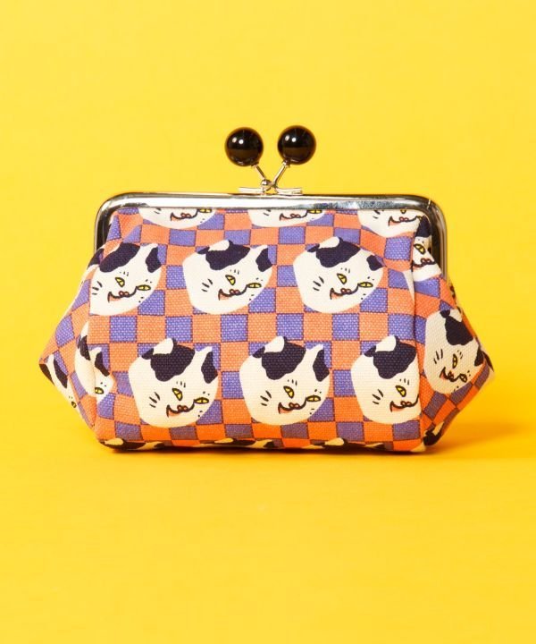カヤ 【カヤ】ゆる浮世絵俵がま口 アミナコレクション 財布・ポーチ・ケース ポーチ