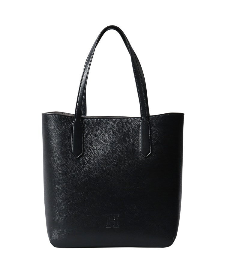 HIROFU 【エテルノ】レザートートバッグ L 本革 A4サイズ ビジネスバッグ ヒロフ バッグ トートバッグ グレー ブラック オレンジ ブラウン【送料無料】のサムネイル