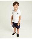 【SALE/10%OFF】PETIT BATEAU 半袖ポロシャツ プチバトー トップス ポロシャツ ネイビー ホワイト イエロー ブルー グリーン【送料無料】