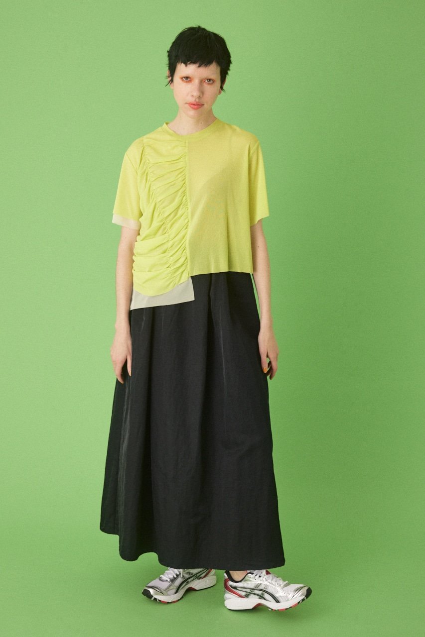 HeRIN.CYE Many way skirt ヘリンドットサイ スカート ロング・マキシスカート ホワイト ブルー ブラック
