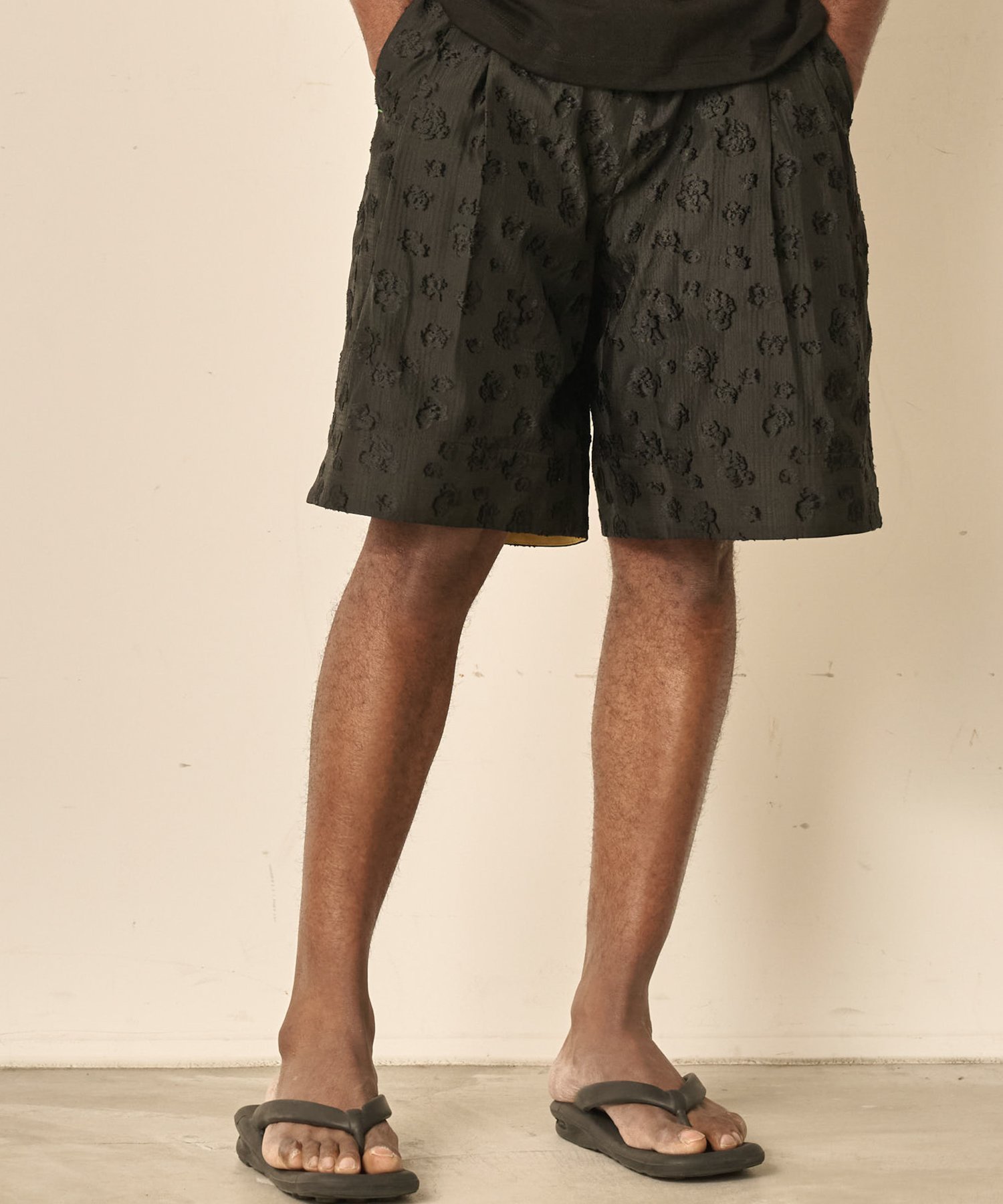 KELEN 「KELEN MENS / ケレン メンズ」CHILLI ビーアパートメント パンツ その他のパンツ ブラック イエロー