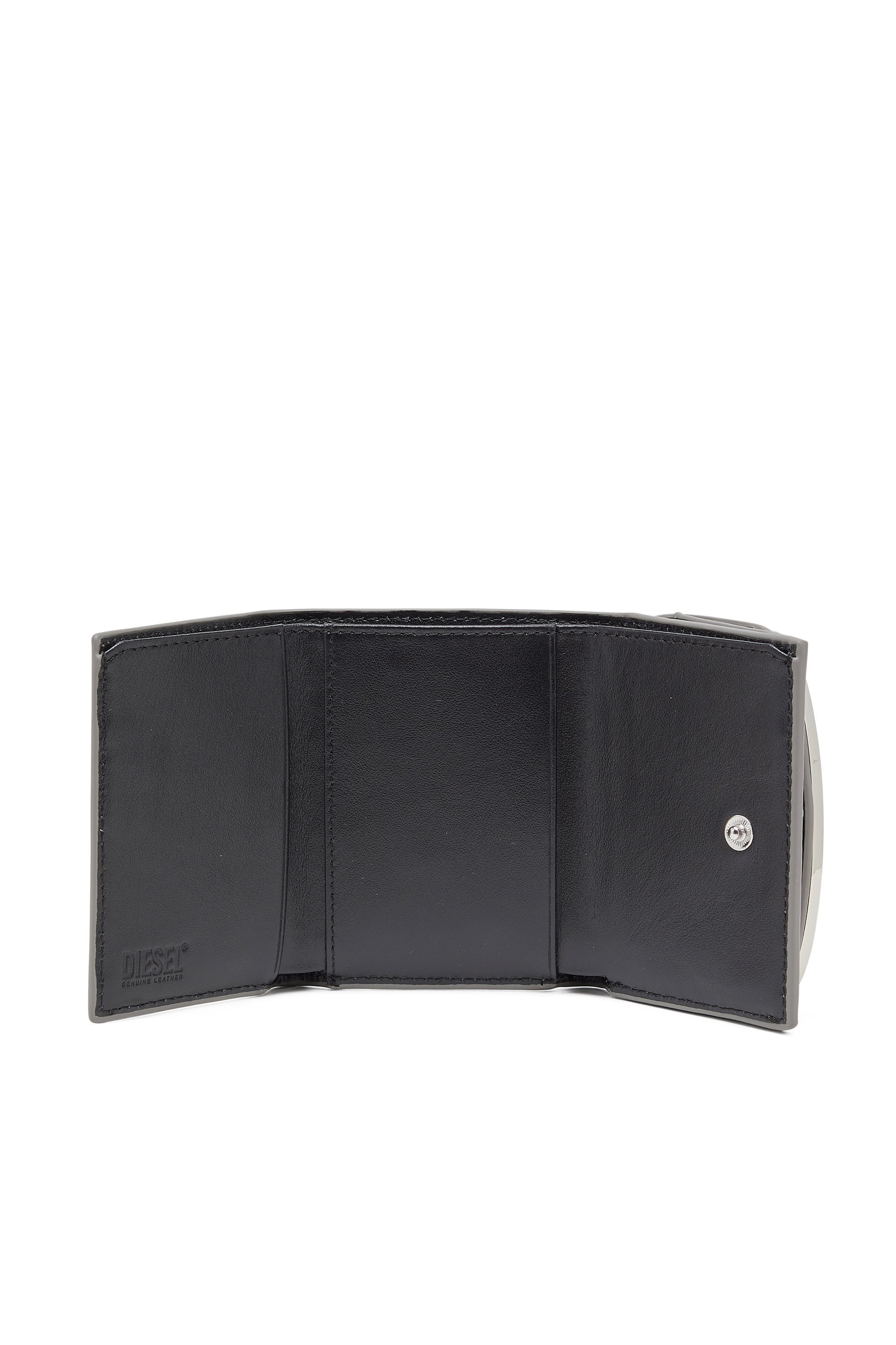 ウィメンズ 三つ折りウォレット 1DR TRI FOLD COIN XS ディーゼル 財布・ポーチ・ケース 財布 シルバー