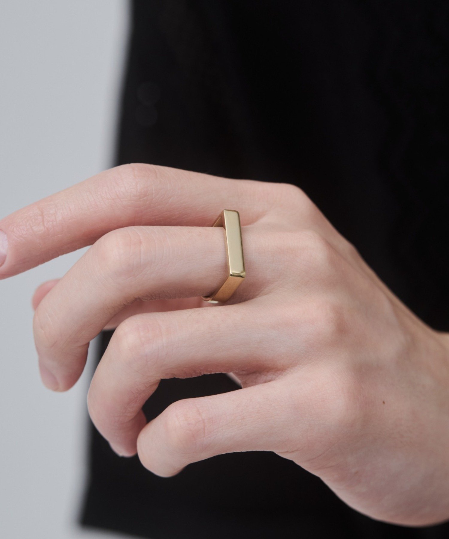 【SALE／13%OFF】WYZ 【 金属アレルギー対応 】Dデザインリング サージカルステンレス シーテ アクセサリー・腕時計 リング・指輪 ゴールド