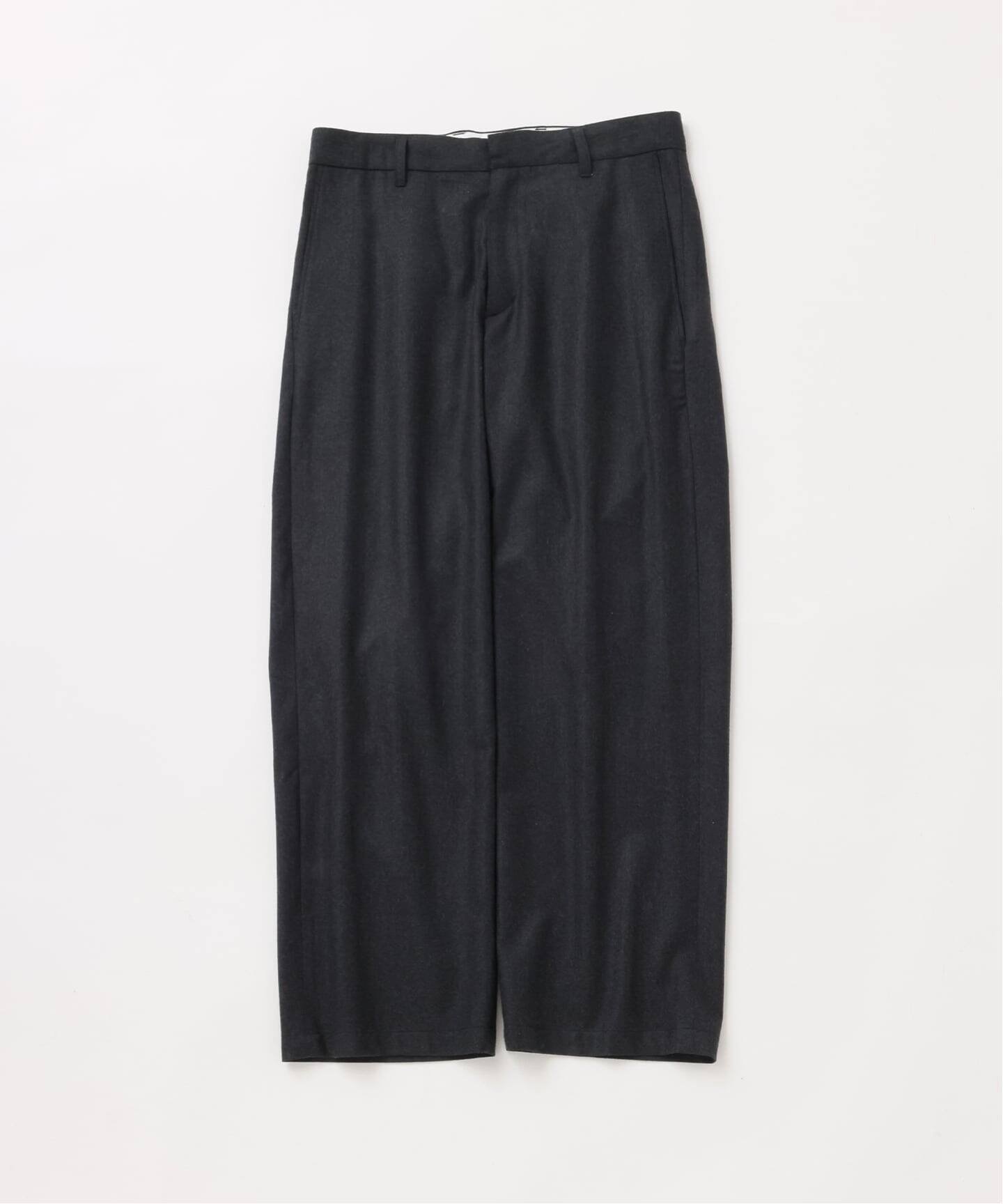 JOURNAL STANDARD 《予約》【FOLL / フォル】sp130s wool flunnel light slacks ジャーナル スタンダード パンツ スラックス・ドレスパンツ ネイビー グレー