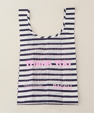 BAYFLOW (U)BAGGU BB15thLM ベイフロー バッグ エコバッグ/サブバッグ ホワイト ネイビー ピンク グリーン