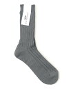 TOMORROWLAND GOODS 【別注】decka Heavyweight Socks リブソックス トゥモローランド 靴下・レッグウェア 靴下