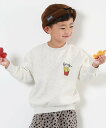 【SALE/31%OFF】devirock デビラボ プリント 裏起毛 BOXシルエット トレーナー デビロック トップス スウェット・トレーナー グレー ブラ...