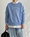 【SALE/45%OFF】LBC with Life ピグメントライクロゴスウェット エルビーシー トップス その他のトップス グレー ブルー ピンク