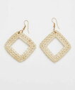 Maunaloa 【マウナロア】ナチュスクエアピアス アミナコレクション アクセサリー・腕時計 ピアス