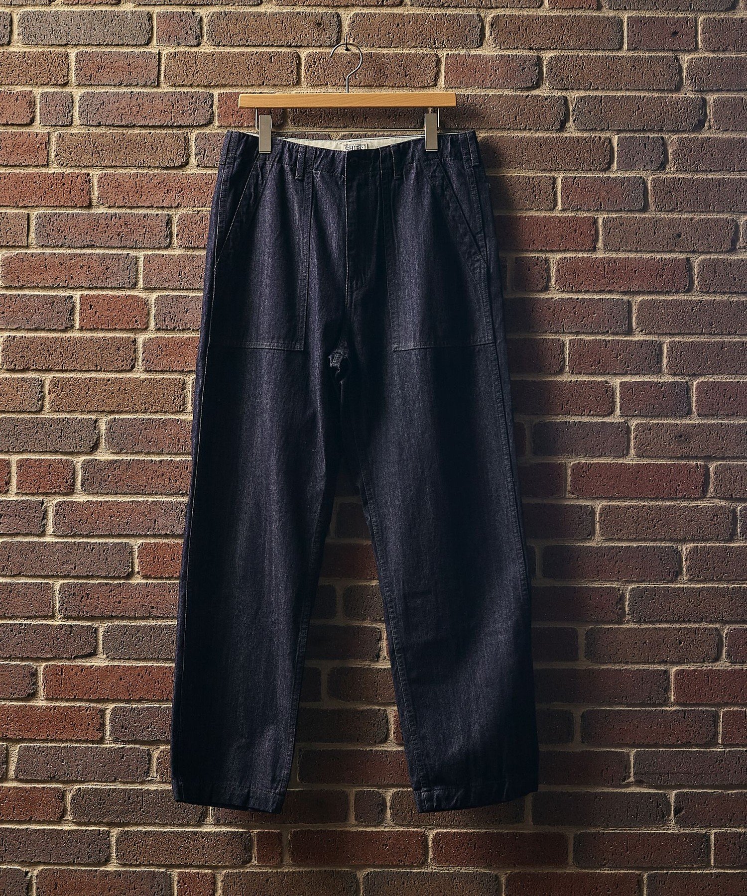 SHIPS MEN SHIPS: AUTHENTIC ベーシック デニム ベイカー パンツ シップス パンツ その他のパンツ ネイビー【送料無料】