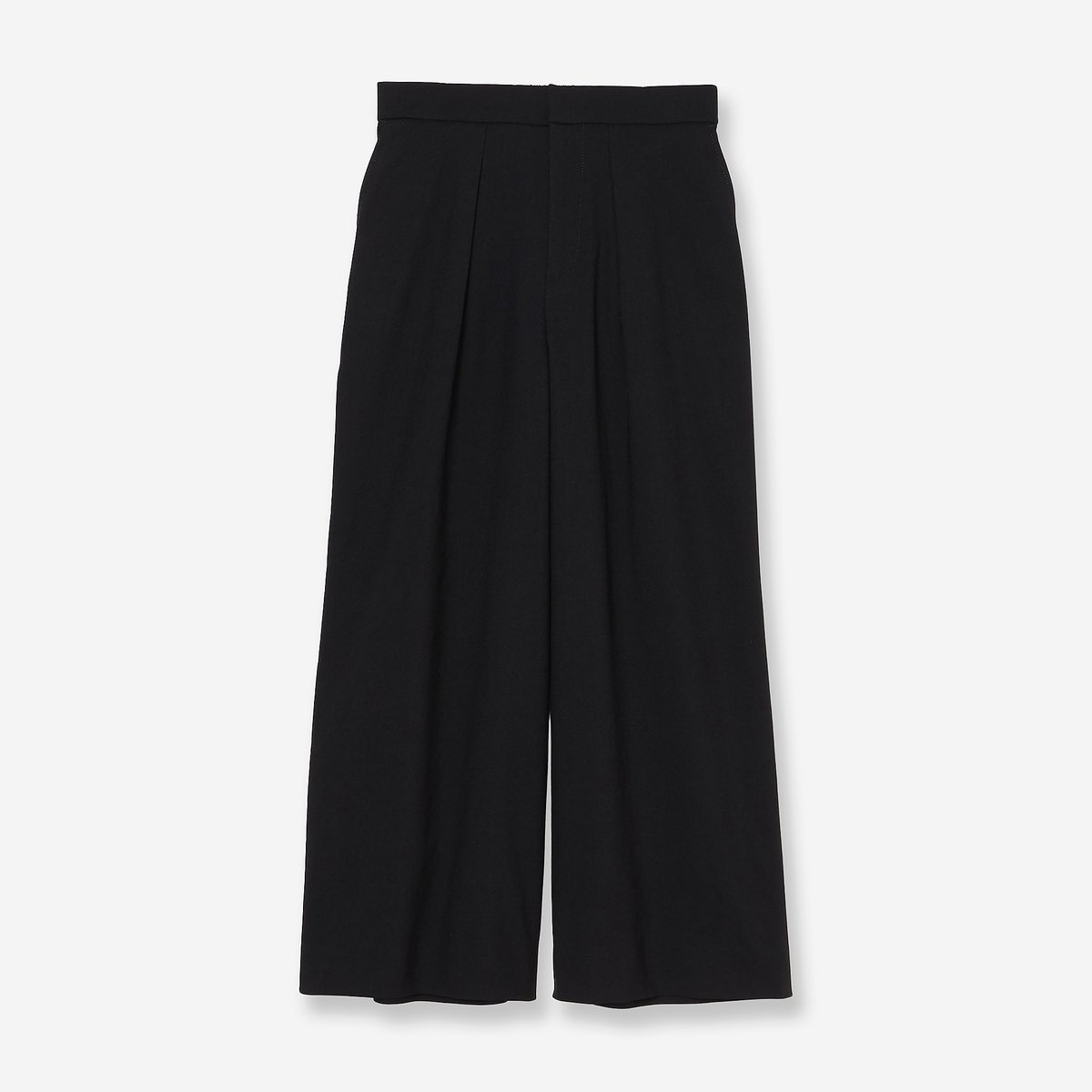 R-ISM 【セットアップ対応・洗える・S/M/Lサイズ】ストレッチタックワイドパンツ リズム パンツ チノパンツ ベージュ ネイビー